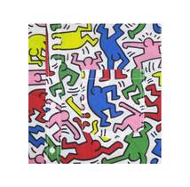 H&M/Keith Haring(エイチアンドエム/キースヘリング) シャツ 半袖 総柄 オーバーサイズ LL キースヘリング keithharing エイチアンドエム_画像4