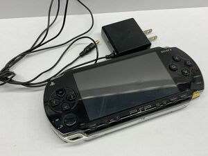 M080-I28-3061◎ SONY ソニー PSP ブラック 本体 PSP-1000 通電確認済み ⑥