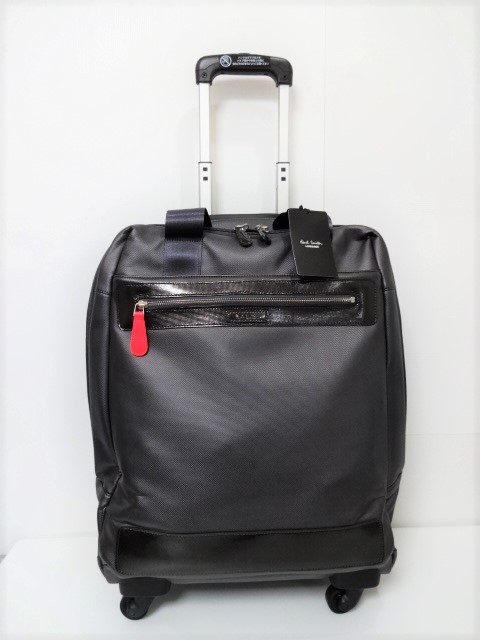 22年春の Paul ラゲージ ポール スミス 新品 Smith メンズ ダークグレィ 旅行 出張 4輪 キャリーバッグ Luggage その他バッグ Reachahand Org