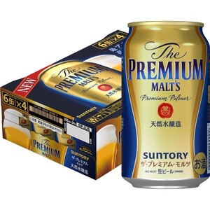 サントリー プレミアムモルツ 350ml 24本 生ビール 缶ビール 送料無料 沖縄対象外 ザ プレミアムモルツ
