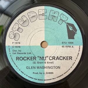 Gene Washington Rocker Nu Cracker (検)Joe Gibs/Regga/Roots/Reggae/Rocksteady/Dub/Lee Perry/Studio One/The Up Setter/Black Ark