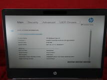 【Core m3-6Y30】　HP　EliteBook Folio G1　【BIOS確認済】　メモリ8GB/SSDなし/OSなし/ACあり　中古 ノートPC　【10日間保証】8_画像3