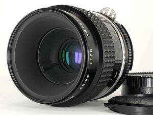 【 良品 】 Nikon Micro-NIKKOR 55mm F2.8 Ai-S 単焦点 マクロレンズ Fマウント