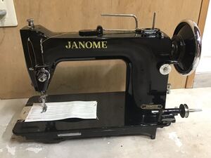 送料込 昭和レトロ 蛇の目 ジャノメ janome 職業用ミシン 761 中古