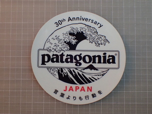 未使用品　パタゴニア　Patagonia JAPAN 30th Anniversary　ステッカー