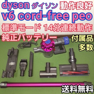 動作良好 dyson ダイソン v6 cord-free pro 付属品多数 純正バッテリー 送料無料