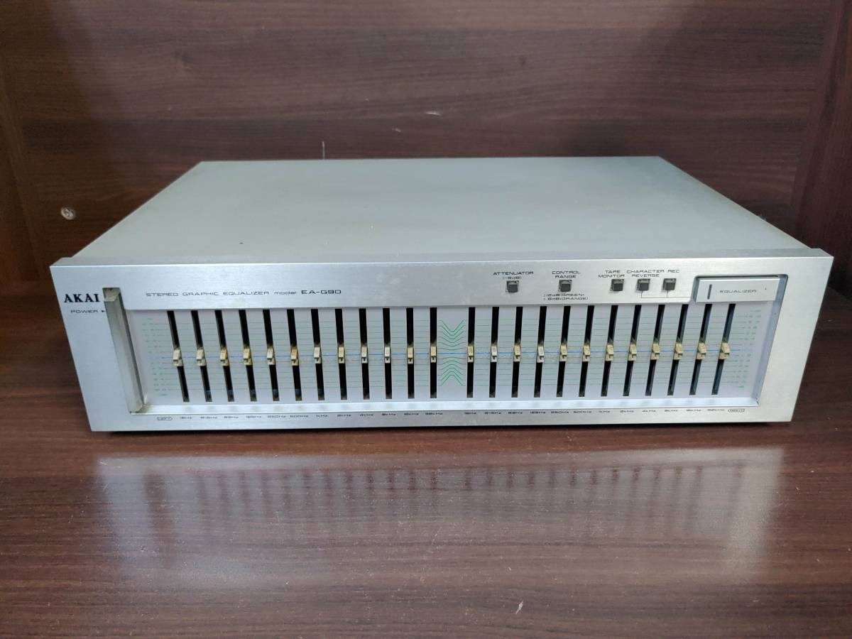 元箱 AKAI MODEL EA-M7 グラフィックイコライザー 動作品 www.gastech