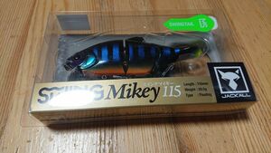 ジャッカル スイングマイキー 115ｍｍ 28.5g ブラックインパクトギル 新品 JACKALL SWING Mikey 115 ブラック ギル