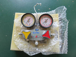  delivery commodity! power supply CP-MG200 2 valve(bulb) type manifold gauge!