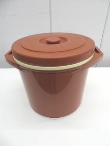 D1727◆業務用◆プラスチック製保温食缶ごはん用 W380×D324×H312 栃木 宇都宮 中古 業務用 厨房機器