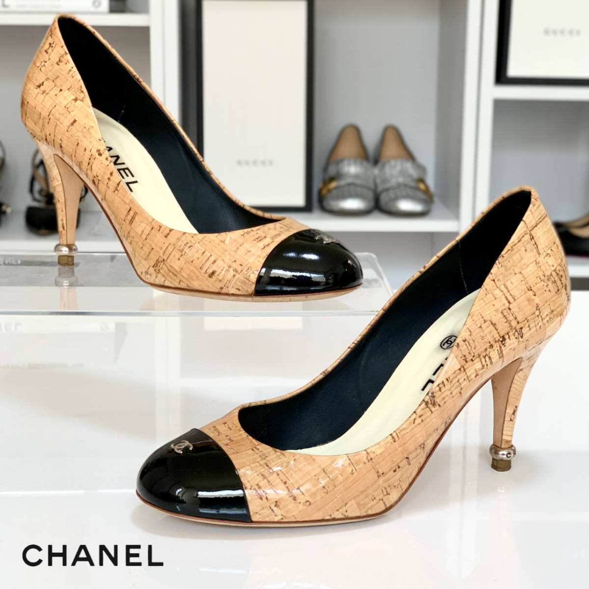 のコルクパ DIANE von FURSTENBERG - DVF コルクパンプスの通販 by t's