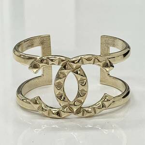 4304 Chanel here Mark bangle GP Gold 