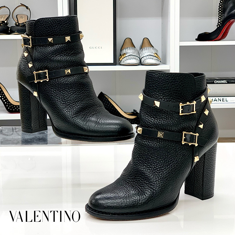 valentino スタッズショートブーツ37サイズ 新品未使用