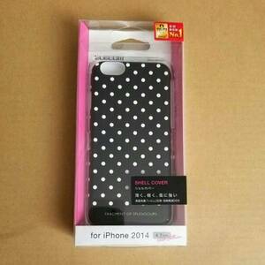 ◎ELECOM iPhone 6用 シェルカバー for Girl 液晶保護フィルム セット ドット PM-A14PVG01