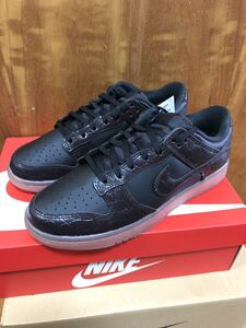 SNKRS購入 新品 未使用 NIKE DUNK LOW SE 27.5cm ナイキ ダンクロー SE DV1024-010 黒タグ ダンク ロー