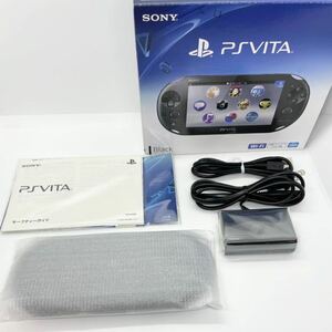 【新品同様〜極美品】PS Vita PCH-2000 Wi-Fiモデル ブラック バージョン3.60