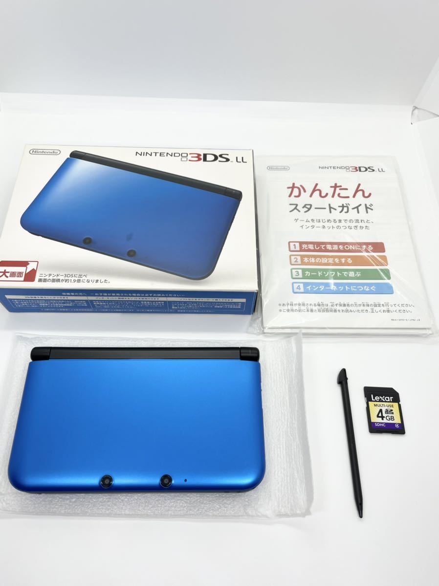 任天堂 ニンテンドー3DS LL ブルー×ブラック オークション比較 - 価格.com