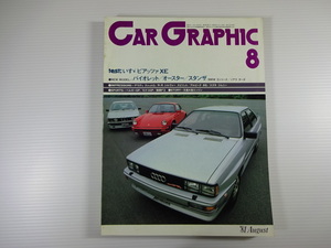 CAR GRAPHIC/1981-8/アウディクァットロとポルシェ911SCS