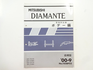 Mitsubishi Diamante/Руководство по эксплуатации/GF-F31A GF-F36A GF-F41A