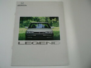  Honda catalog / Legend /E-KA1 E-KA2