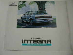  Honda catalog / Integra /E-DA2
