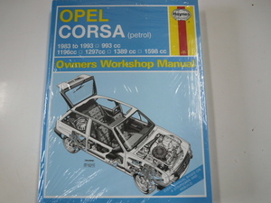  Opel Corsa petrol 1983-1993 * foreign book * English 
