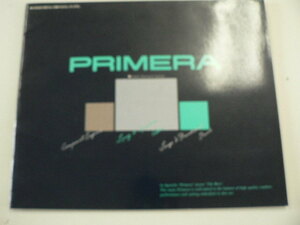 @ Nissan catalog / Primera /1990-2 issue /E-HP10 E-P10