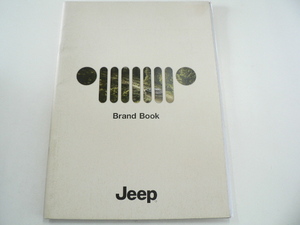 ▲カタログ/JEEP グランドチェロキー　Brand Book