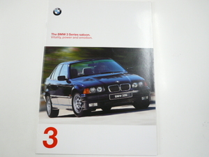 BMW カタログ/3 Seriesサルーン/1997-4発行