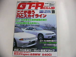 GT-R CLUB/1996 vol.18/ここが違う　Rとスカイライン