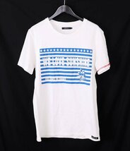 ドレストリップ drestrip 18SS WE LOVE SUNSHINE 半袖Tシャツ カットソー 3 ホワイト UT1947 /X_画像1