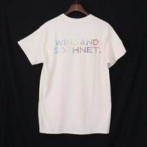 ウインダンシー × ソフネット SOPHNET. × WIND AND SEA 20AW RHINESTONE SEA TEE 半袖Tシャツ M ベージュ UT9164 /X_画像2