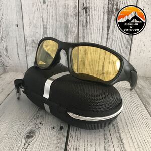 スポーツタイプサングラス UV400 サイクリング ゴルフ 運転 ナイトビジョン