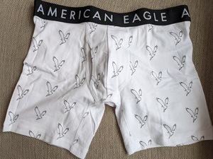 * ラスト * AE アメリカンイーグル ボクサーブリーフ トランクス AEO Eagle Classic Trunk Underwear S / White *