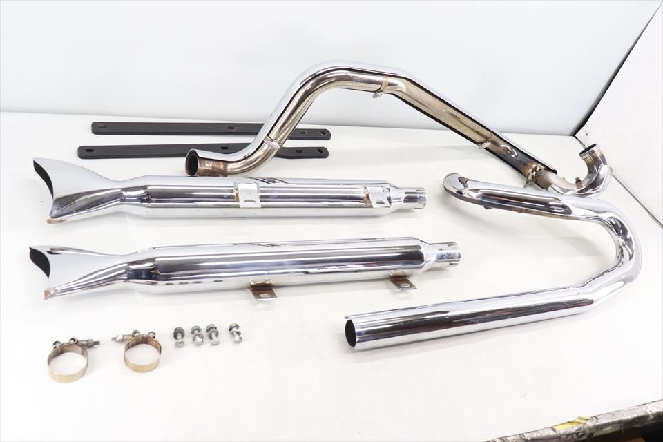 新品同様 ハーレー用バッフルSMITHY-SILENCERスマイシーサイレンサー2インチ用 ienomat.com.br