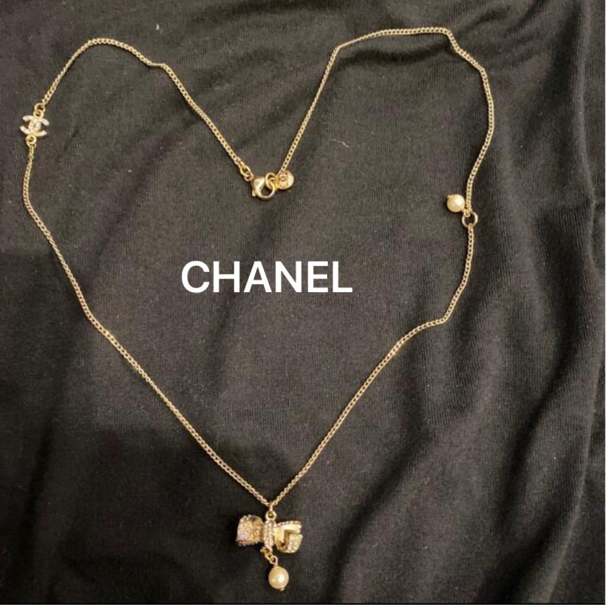 安い正規品 CHANEL リボンネックレス 正規品の通販 by ゆっぴー