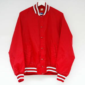 Champion back print Stadium Jacket MADE IN USA Mサイズ チャンピオン バックプリント ナイロン スタジャン