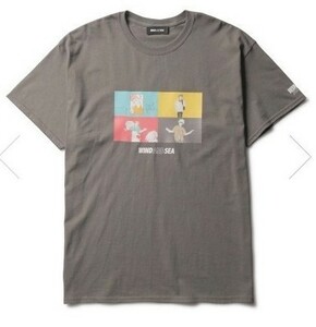 【未使用】WIND AND SEA×呪術廻戦　S/S TEE Lサイズ チャコール　★受注限定生産販売品★