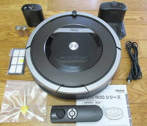 ルンバ iRobot Roomba 870 フィルター&ブラシ類全て&バッテリー(3500mAh大容量)新品に交換！使用頻度少 完動！