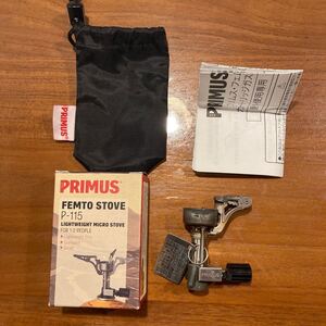 PRIMUS P-115 FEMTO STOVE プリムス
