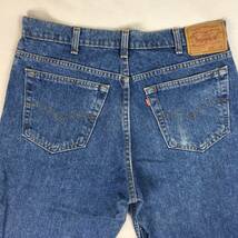 Levi's リーバイス 610-0217 米国製 92年 テーパード デニム ジーンズ W36 L32 刻印525 ジップフライ_画像4