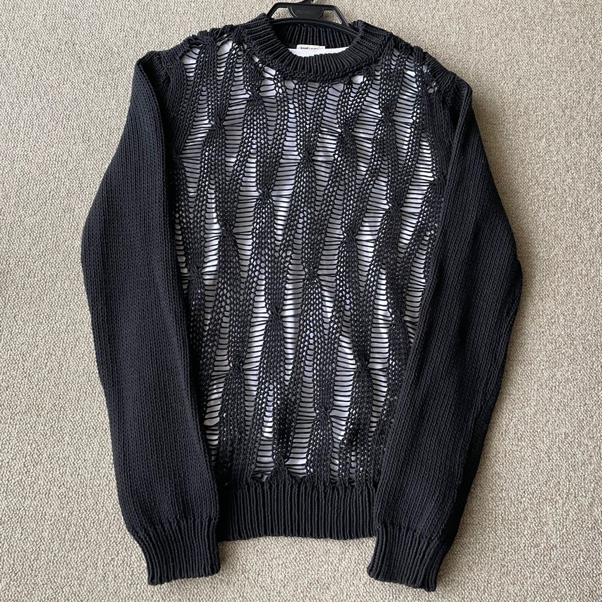 BTS ユンギ SUGA着用 19SS Saint Laurent サンローラン ビンテージ加工