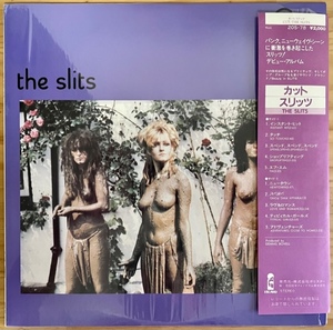 LP■NEW WAVE/SLITS/CUT/ISLAND 20S-78/国内82年ORIG SHRINK/シュリンク付 RARE OBI/帯 美品/スリッツ/POST PUNK/DENNIS BOVELL/POP GROUP