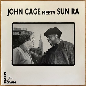 LP# эксперимент музыка /JOHN CAGE MEETS SUN RA/S.T./MELTDOWN MPA-1/US запись 87 год ORIG. запись первый раз YELLOW LABEL прекрасный товар / John * клетка / солнечный *la/ современная музыка 