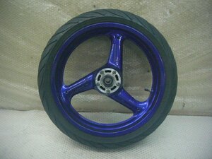 【BST】ま△Buell ビューエル S3 サンダーボルト 純正 フロントホイール 17×3.50 タイヤ　