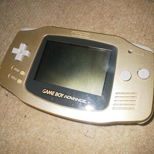 ゲームボーイアドバンス ゴールド 状態悪 GBA ニンテンドー Nintendo 任天堂 ゲームボーイ アドバンス アドバイス