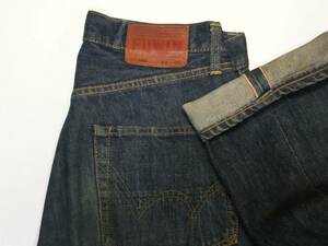  сделано в Японии EDWIN Edwin 505 1505 красный уголок уголок имеется Denim джинсы W31/E58