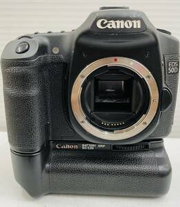 【1円スタート】Canon キャノン ボディー EOS 50D BG-E2N　一眼レフカメラ　ジャンク