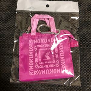 【新品】キノクニヤ　紀ノ国屋　KINOKUNIYA ミニミニバッグ　ピンク　エコバッグ