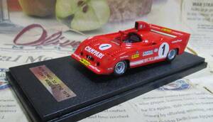 ★激レア絶版*Conti Models完成品*1/43*Alfa Romeo 33TT12 #1 1975 Nurburgring 1000km≠BBR